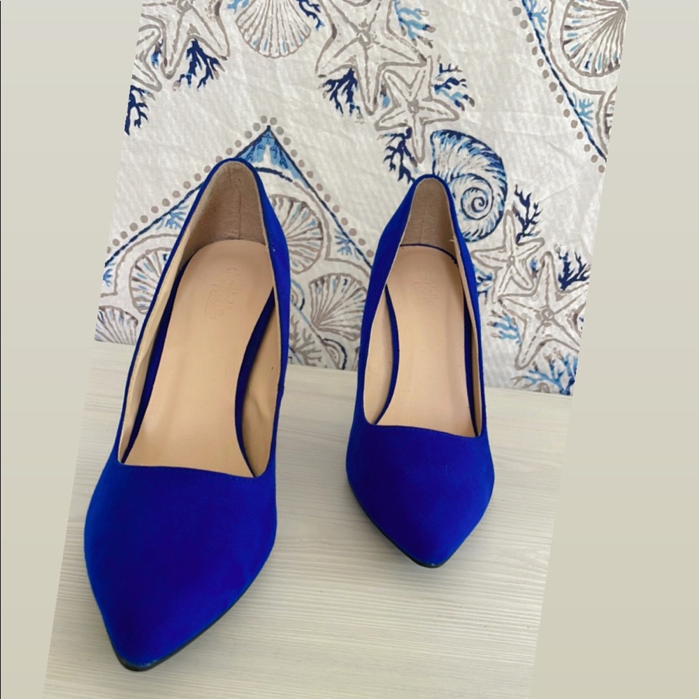 Blue Charlotte Russe High Heals